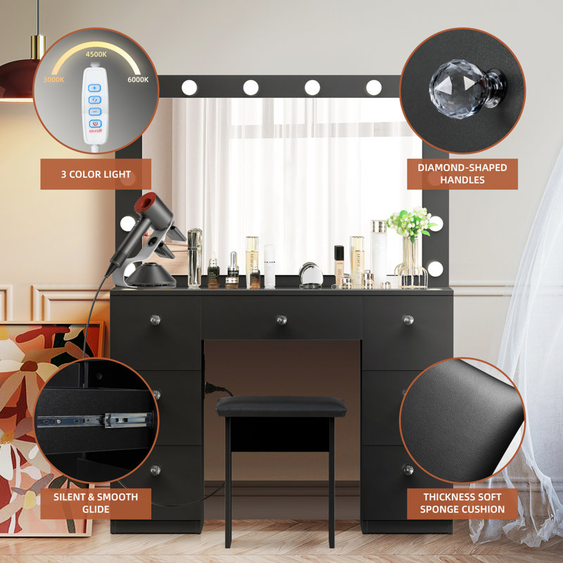 Hokku Designs Cotati Vanity & Reviews Wayfair